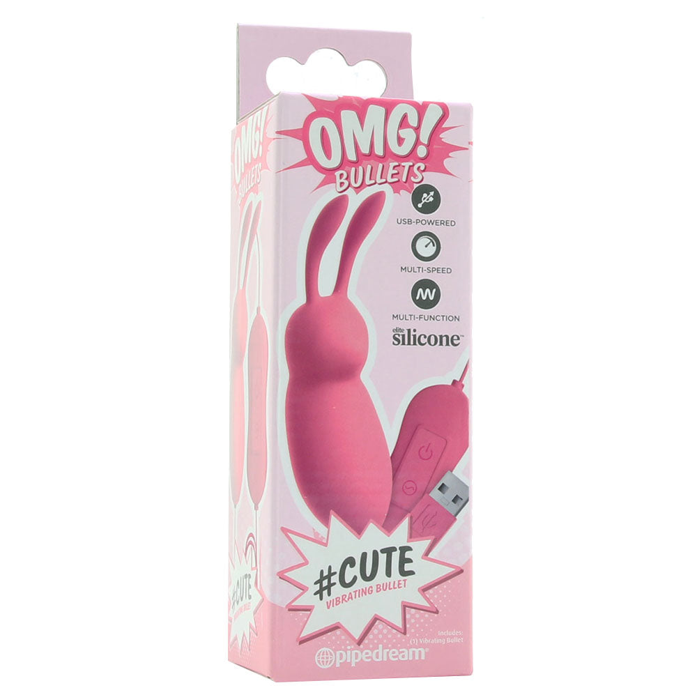 OMG! #CUTE Vibrating Bullet Vibe in Pink
