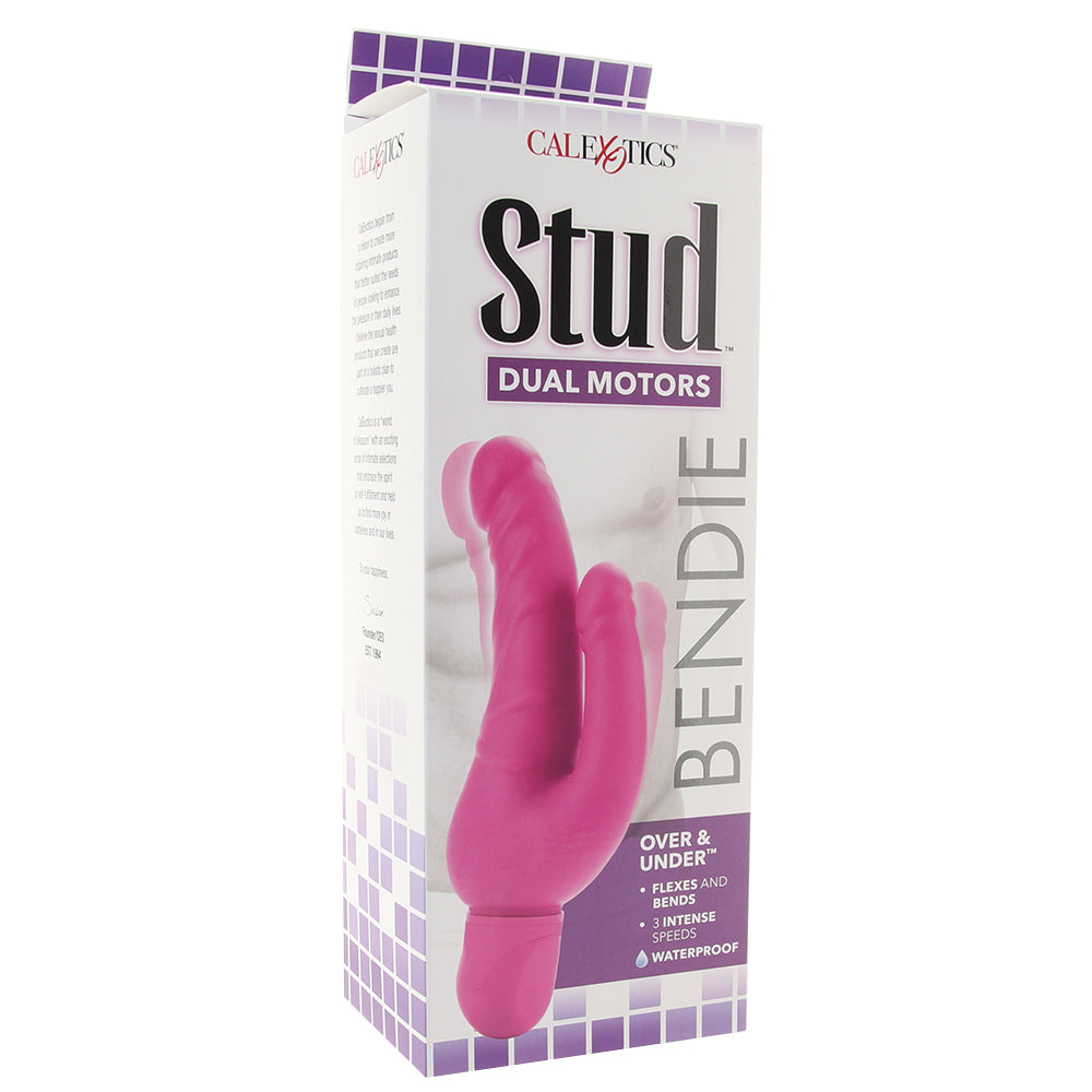Bendie Stud Over & Under Vibe in Pink
