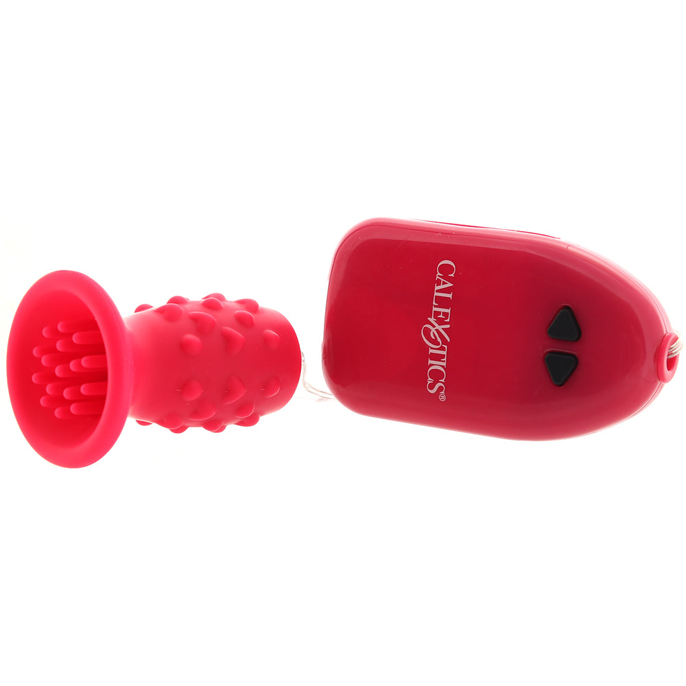 Classic Pleasure Kiss Bullet Vibe in Red