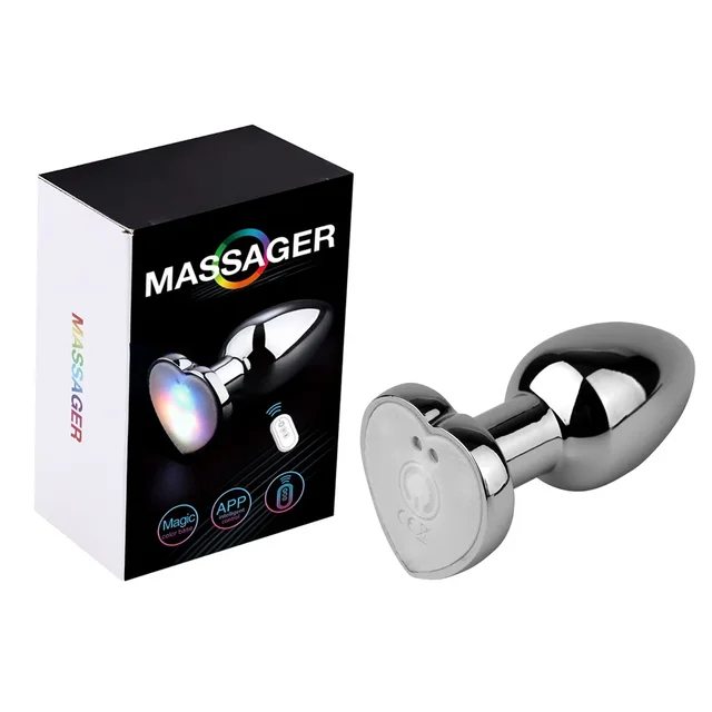 Heart Shaped Light Up Anal Plug T-N-T AfterDark Heart Shaped Light Up Anal Plug T-N-T AfterDark